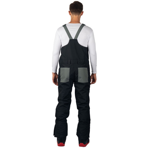 Alpine Swiss Mens Snow Bib 10K Waterproof Ski Overalls Insulated